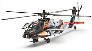 ドイツレベル 1/48 AH-64D アパッチ オランダ陸軍航空100周年 04896 プラモ