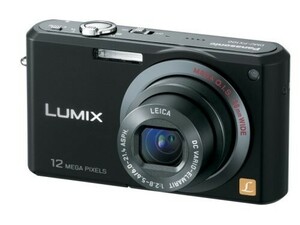 パナソニック デジタルカメラ LUMIX (ルミックス) FX100 ブラック DMC-FX10