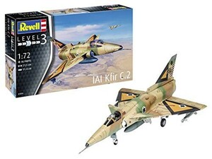 ドイツレベル 1/72 イスラエル空軍 クフィル C-2 プラモデル 03890