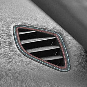 BMW用 Z4 E89 ダッシュボード エアコン吹き出し口カバー アルカンターラ生地 インテリア (9002グレー)