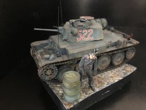 プラモデル完成品　1/35 38t