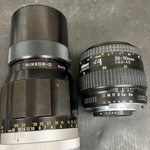 Z1302 Nikon ニコン カメラ レンズ 色々 AF MICRO NIKKOR 55mm 1:2.8 F50 他 大量 まとめ セット 動作未確認 ジャンクの画像6