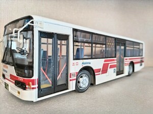 アオシマ模型 1/32西日本鉄道バス(三菱ふそうエアロスター)素人組立品