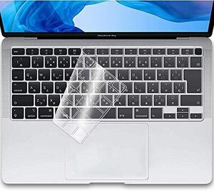 Macbook 搭載モデル Air 13 2020 M1チップ A2337 2020年11月発売 A2179用 キーボードカバー 