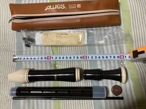 【中古品】笛 AULOS ALTO 209B リコーダー アルトリコーダー