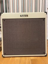 送料込！美品！珍しい☆ROLAND BC-30/210 BluesCube ブルースキューブ 30W ローラド ギターアンプ 10インチ仕様の「V10-45」2基を配置！_画像2