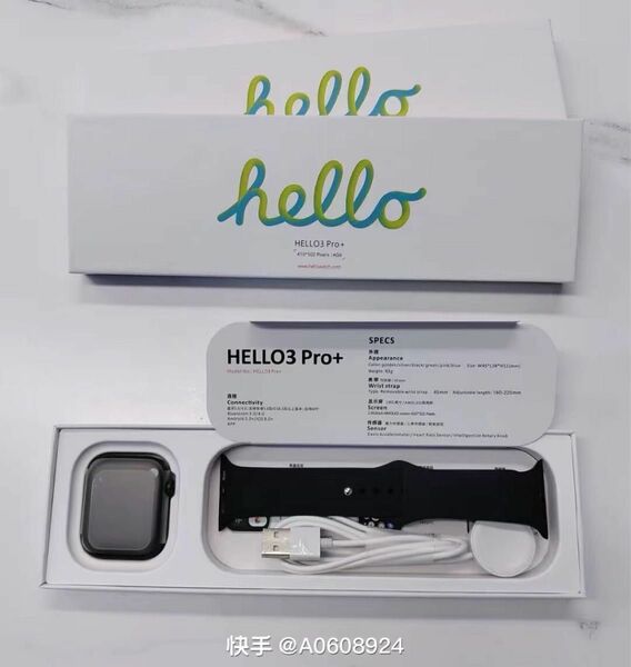 特売最新発売HELLOW3 Pro+ Series9 AMOLEDスクリーン2.02インチ BT通話ワイヤレス充電