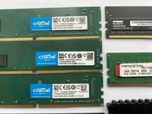 ジャンク、動作未確認　DDR4-3200 DDR4-2666 16GBx2枚 8GBX4枚 4GBx2枚 動作未確認、ジャンク　_画像2