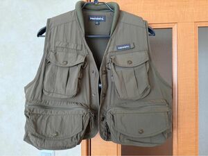 リトルプレゼンツストリームベスト II【V-24】（STREAM VEST II）オリーブカーキXL 美品