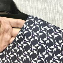 【新品】日本製 高級綿100％ 婦人 7分袖 カットソー M-Lサイズ 送料無料253 手洗いＯＫ 高級Ｔシャツ エリ開き小さめ 日清紡上質素材_画像3
