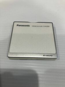 Panasonic パナソニックのポータブルMDプレーヤー SJ-MJ500