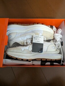 サカイ × ナイキ ヴェイパー ワッフル ホワイトガム NIKE スニーカー ダンク LOW　25.5