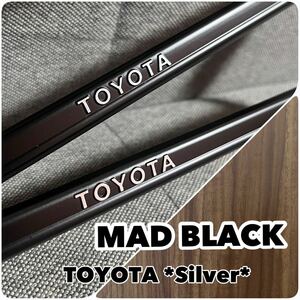 ☆マットBLACK カスタムペイント ナンバーフレーム TOYOTA ☆