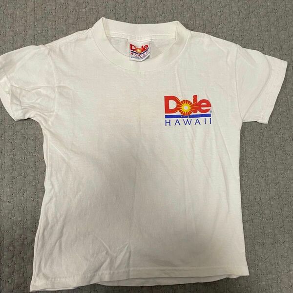 dole ドール　ハワイ　tシャツ 2-4歳　白　100センチ位