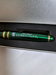 KEIBA コンシェルジュ 　ホテルクラッシック　非売品 　ボールペン 　未使用 　グリーン 　グリーンチャンネル　競馬 