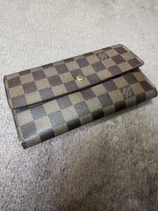 ルイヴィトン ダミエ LOUIS VUITTON 長財布 財布 