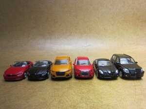 送料無料 RASTAR ラスター BMW Z4 Audi A1 Mercedes-Benz SLK55 AMG 他 計6台 1/43スケール ミニカー アウディ メルセデスベンツ まとめ 6