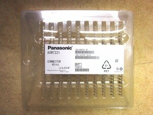 送料無料 未使用品 Panasonic パナソニック バラ線用圧着ソケット AXW7221 40個入 圧着コンタクト 圧着端子 長方形コネクタ端子 制御機器15