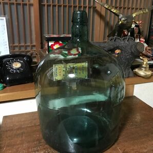 【昭和レトロ雑貨】超特大ガラス瓶