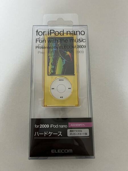 【未使用品】iPod nano ハードケース、ELECOM