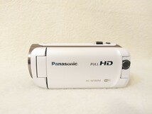 【良品、送料込】 Panasonic HC-W580M パナソニック デジタルハイビジョンビデオカメラ 標準バッテリー+大容量バッテリー付き_画像2