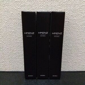 【3本セット】HMENZ メンズ BB&CCクリーム ナチュラル 25g SPF50+ PA++++ 