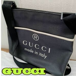 鞄 ☆ GUCCI ☆ショルダーバッグ 斜め掛けショルダー PVC メッセンジャーバッグ 162904 213317 ☆ グッチ ☆ 男女兼用 カバン