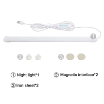 LED バーライト USB キッチン照明 ベッドルーム 棚下ライト 高輝度 三段階調色 チューブライト LED_画像2