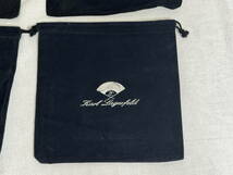 karl lagerfeld 小袋　保存袋　巾着袋　カールラガーフェルド　ジュエリー袋 ｃ_画像5