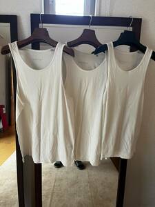 [3 pieces set!!]Fear of Godfi blue bgodoESSENTIALS Esse n car ruz no sleeve tank top white white XS.S.M size 