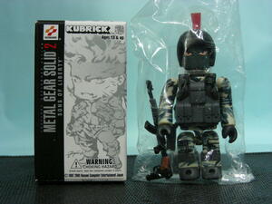 ★KUBRICK キューブリック METAL GEAR SOLID2 メタルギアソリッド2 ●ゴルルコビッチ兵 タイガーストライプ迷彩 内袋未開封品