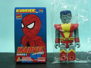 ★KUBRICK キューブリック MARVEL SUPER HEROES シリーズ1 ●COLOSSUS コロッサス X-MEN エックスメン 内袋未開封品