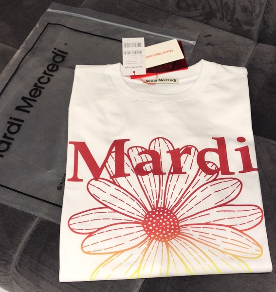 新作【Mardi Mercredi】FLOWERMARDI Tシャツ 半袖 人気