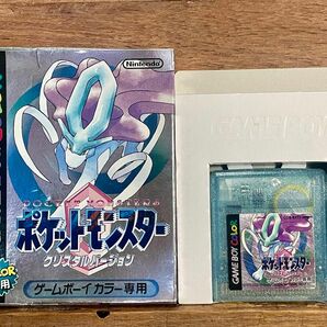 動作品 任天堂 ポケットモンスター クリスタルバージョン ゲームボーイカラー専用ソフト GBC ポケモン 同梱発送歓迎 スイクン