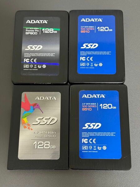 SSD120GB 2枚　128GB 2枚