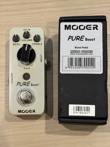 mooer pure boost クリーンブースター エフェクター