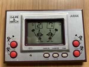  Nintendo Game & Watch jajiNintendo GAME WATCH JUDGE that time thing 