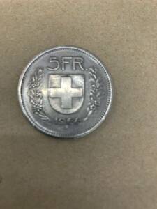 スイス　5フラン　硬貨　1968年 古銭　アンティーク