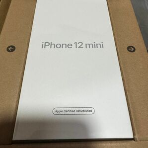 iPhone 12 mini ブラック 64GB Apple正規認定整備品　未開封