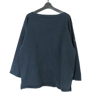 OUTIL 定価24,200円 22AW TRICOT NAY ボーダーバスクシャツ / ロングスリーブTシャツ 2 ウティ