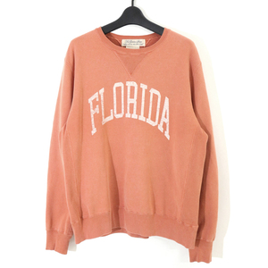 L'Appartement購入 REMI RELIEF 23AW FLORIDA CREW NECK SWEAT クルーネックスウェットシャツ M 23070570002630 レミレリーフ アパルトモン