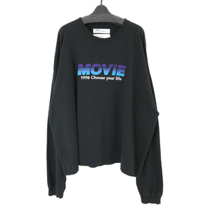 DAIRIKU 定価23,100円 23AW “MOVIE” tee ダメージ加工オーバーサイズドロングスリーブTシャツ F 23AW C-10 ダイリク