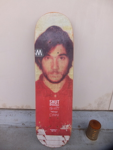 Shut Skateboards「Impossible Polaroid Series」Scott&#34;that dude&#34; スケートボード デッキ インポッシブル ポラロイド