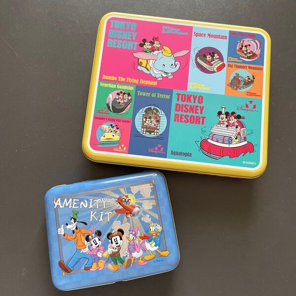 ディズニー空き缶2個セット