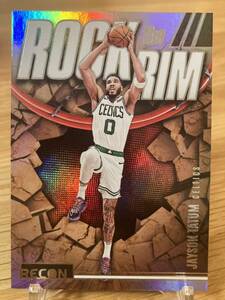 Jayson Tatum 2023-24 Panini Recon Rock the Rim NBA Basketball