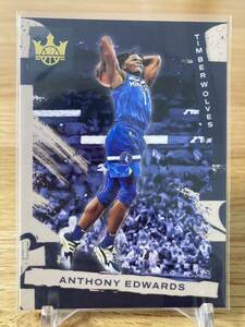 Anthony Edwards 2021-22 Panini Court Kings Base NBA Basketball アンソニーエドワーズ