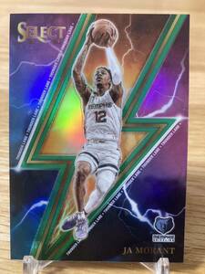 Ja Morant 2023-24 Panini Select Thunder Lane Silver Prizm NBA Basketball