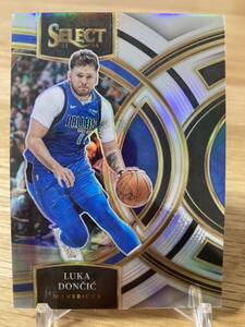 Luka Doncic 2023-24 Panini Select Premier Level Silver Prizm NBA Basketball