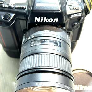 ニコン Nikon F90X MB-10 一眼レフボディ フィルムカメラ / レンズ シグマ 28-70mm 1:2.8 動作品 (B3985)の画像3
