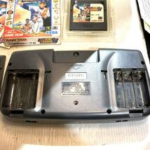 ゲームギア SEGA GAME GEAR 本体 ソフト アラジン / シャイニングフォース 外伝Ⅱ / プロ野球GGリーグ まとめ 動作未確認 ジャンク (B4113)_画像5